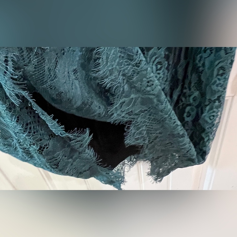 Rebel Wilson X Angels Size 2X Teal Lace Tunic NWT - Very classy - Date night. - Picture 3 of 6